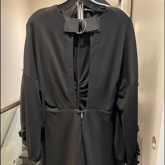 NEW Tibi black dress Size 6 - Picture 1 of 3